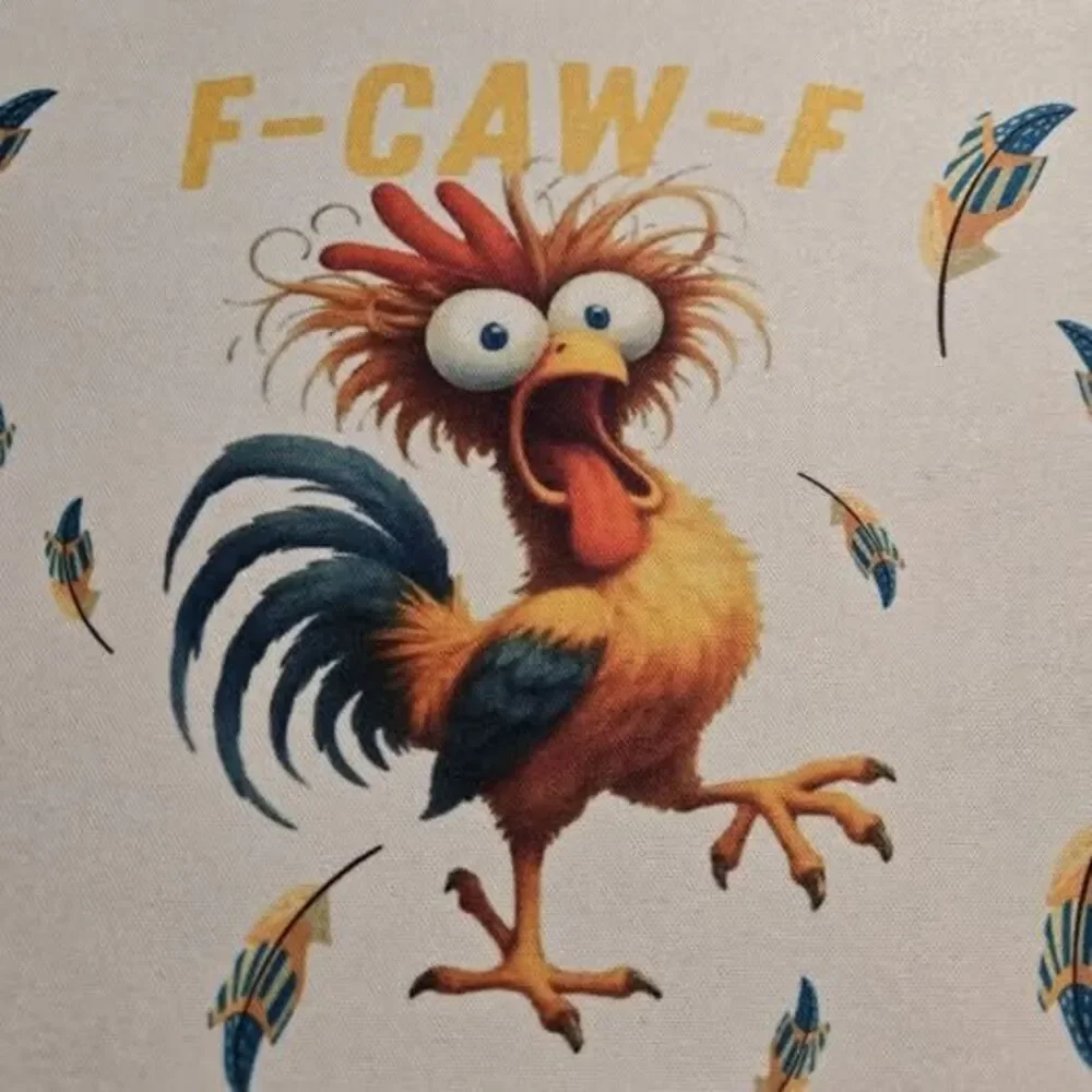 F- CAWF - F Mouse Pad Funny Office Gag Gift